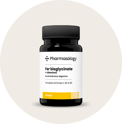Fer bisglycinate et vitamines Pharmacology Laboratoire